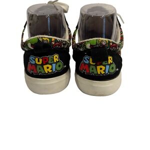 Nintendo‎ Super Mario Allover Print Lace Up Canvas Sneakers Kids Size 5 Luigi